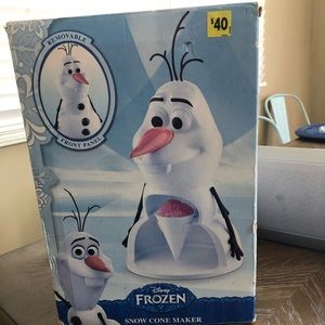 Frozen snow cone maker